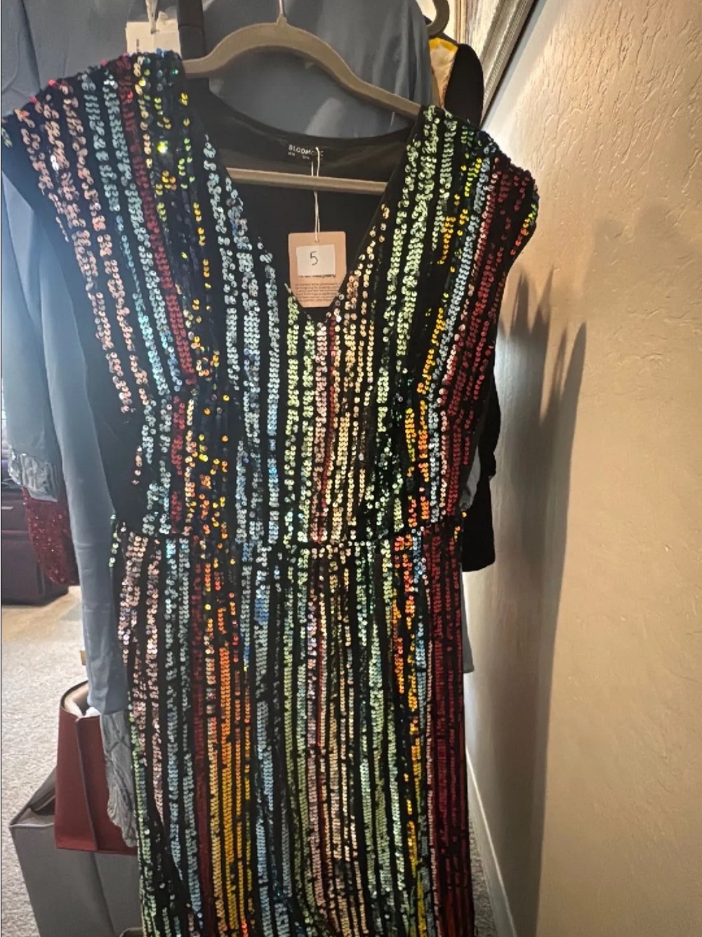 Bloom Chic Formal dress sequins